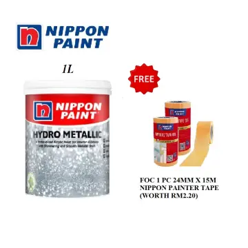 NIPPON Gold Paint Acrylic Paint Water Based Interior & Exterior