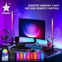 LED Light Bar RGB Pickup Rhythm Night Light Music Bluetooth APP Remote Control Bedside Desktop Computer Game TV Atmosphere Light Night Lights