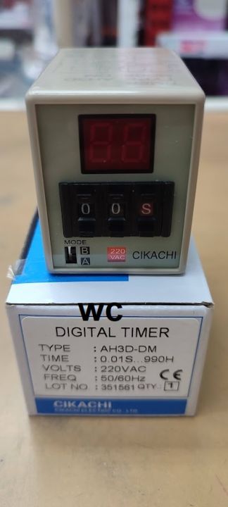 cikachi-ah-3d-ทามเมอร์ดิจิตอลตั้งเวลา-ah3d-dm-220v-ไทม์เมอร์ตั้งเวลา