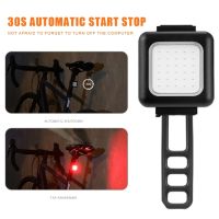 Safety Bike Rear Light USB Rechargeable Cycling Taillight Waterproof MTB Bike Lamp COB Headlight Rear Lamps for Night Riding
