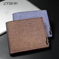 Denim Wallets Purses Men Women Inserts Business Foldable Wallet Picture Coin Purse Slim Money Credit ID Cards Holder Bag