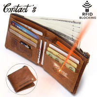 2021 RFID Blocking Wallet For Men Genuine Leather Wallets And Purse Small Short Coin Pocket With Card Holder Money Bag Cartera