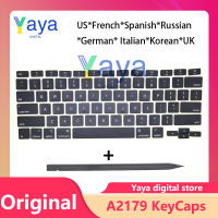 ใหม่ A2179 Key Keycaps คีย์หมวกกรรไกรคีย์บอร์ดสำหรับ Apple แล็ปท็อป Macbook Air Retina 13นิ้ว2020ปี