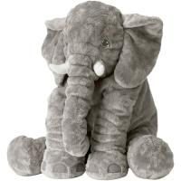 Cartoon 40cm Large Plush Elephant Toy Kids Sleeping Back Cushion stuffed Pillow Doll Baby Birthday Gift for