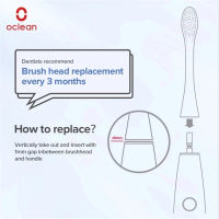 Original Oclean Brush Heads X Pro Elite Flow One Z1 F1 E1 Air 2 X10 All Series Smart Sonic Electric Toothbrush Tips Accessories