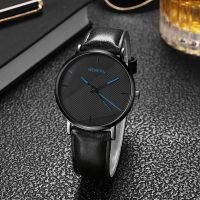 【July】 Douyin hot style Geneva watch leisure Korean version simple belt quartz foreign trade mens