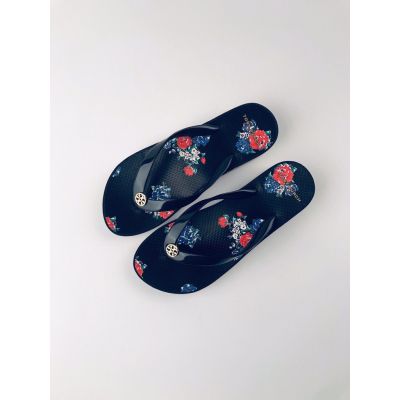 Limited Edition TB-2020 original single wave thick bottom flower new beach shoes flip flops female
