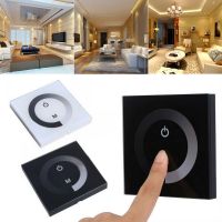 Dc 12v-24v Touch Panel Led Lights Dimmer Smart Controller Wall Mounted Switch Lights Controller Dc Panel Touch Switch Hardware Push Button