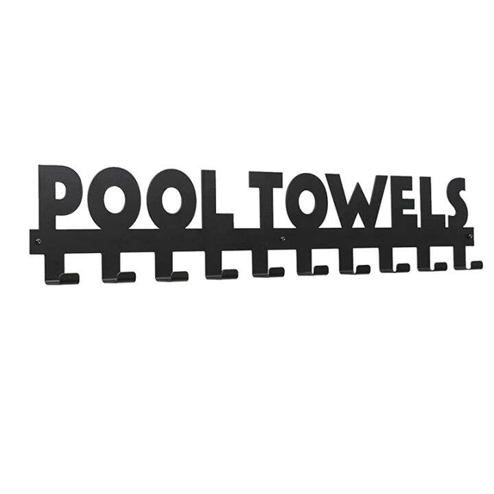 Outdoor Towel Rack for Hot Tub Large Durable Hot Tub Towel Rack