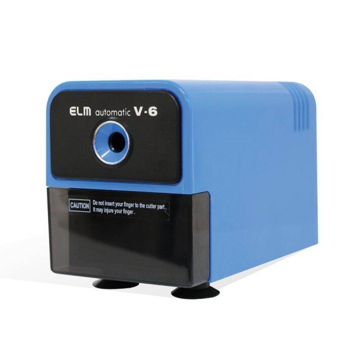 (KTS)เครื่องเหลาดินสอไฟฟ้า ELM Electric pencil sharpener Autommatic V6