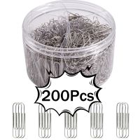 200Pcs Paper Clips Office School Clips Personal Document Organizing Paperclips (29 mm) Wholesale