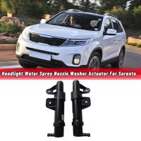 1Pair Headlight Spray Nozzle Water 98451-3E000 98461-3E000 for Kia Sorento 03-08 Head Light Lamp Light Washer Actuator Accessories