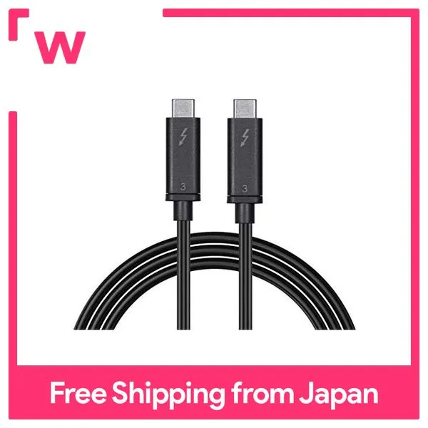 Thunderbolt 3 Cable 0.7M Ultra High Speed 40Gb / s 100W 5A 5K / Ultra