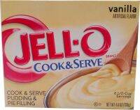 (แพ็ค3)Jell-o Cook &amp; Serve Vanilla 130g