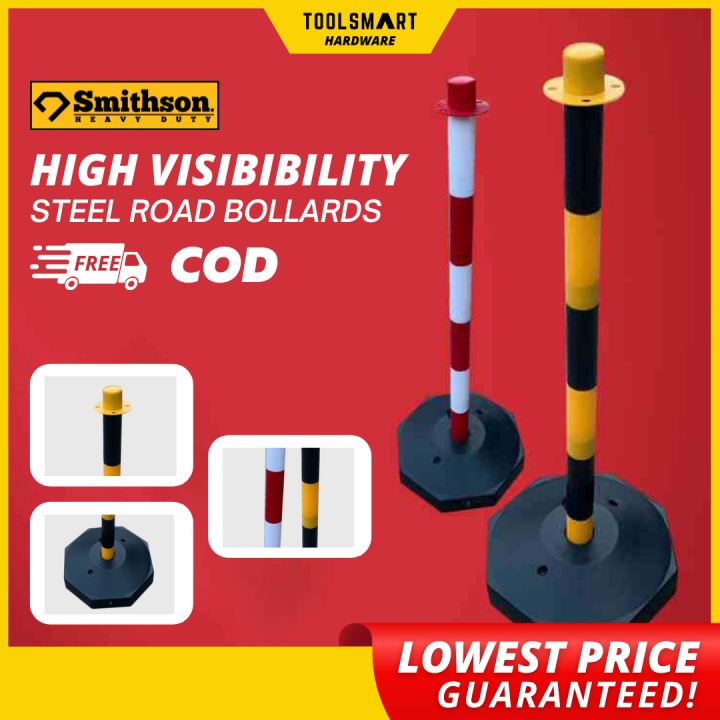 【SMITHSON】 Safety Traffic Post Bollard Warning Post Crowd Control