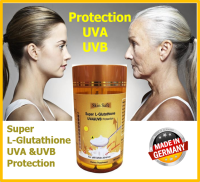 Skin Safe Super L-Glutathione UVA&amp;UVB Protection 150 tablets กลูต้า สู้แดด