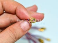 100pcs 650nm 6mm 5V 5mW Red Dot Diode Module Copper