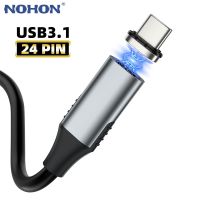 [KOLT Digital] 5A แม่เหล็กสาย USB 100วัตต์ PD อย่างรวดเร็วชาร์จ Type C เคเบิ้ล QC4.0แม่เหล็กชาร์จสำหรับหัวเว่ยซัมซุง S22 Xiaomi USB สายไฟสายเคเบิ้ล