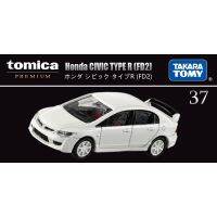 TOMY Multi-Meika รถคันเล็กจำลองโลหะผสมรุ่นเรือธงกล่องดำ TP37 No. Honda Civic Type R