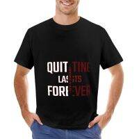 Pain Is Temporary Quitting Lasts Forever T-Shirt Blouse Cute Clothes Plain White T Shirts Men