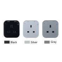 【support】 kgcwmw 13A UK Plug Surface Mounted Power Track Socket ซ็อกเก็ตที่ถอดออกได้เต้ารับไฟฟ้าภายนอกเต้ารับในครัว Desktop Power Strip