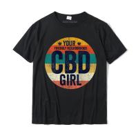 Womens Vintage CBD Shirt Your Friendly Neighborhood CBD Girl Harajuku Tshirts for Men Customized Tees Dominant Design Cotton XS-6XL