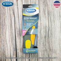 Dr.Scholls® Pain Relief Womens Extra Support Orthotics 1 Pair Sizes 6-11 แผ่นรอง พื้นรองเท้า กระจายน้ำหนัก และลดแรงกระแทก สำหรับผู้หญิงน้ำหนักมาก