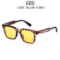 2023 Vintage Square Sunglasses For Men Retro Sunglasses Women Trendy Fashion Glasses  Gafas De Sol Hombre Lunette Soleil Femme