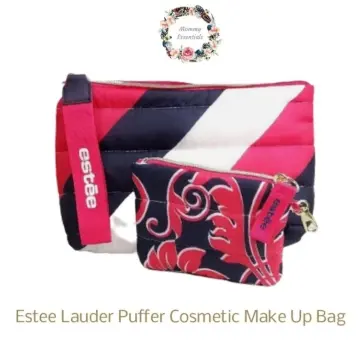 Estee Lauder makeup cosmetics bag  Cosmetic bag set, Cosmetic bag