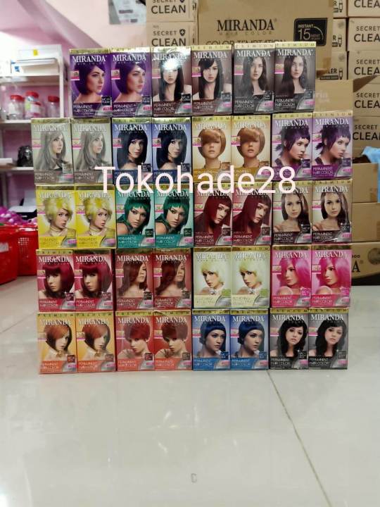 MIRANDA Hair Color Pewarna Rambut Miranda Gr Lazada Indonesia