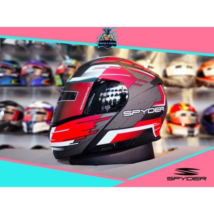 Spyder Arrow Modular Helmet S9 /Dual Visor face motor motorcycle helmet gdr helmet Lazada PH