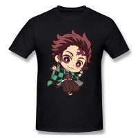 ผู้ชายคุณภาพสูงผู้ชายเสื้อผ้า Demon Slayer Kimetsu ไม่มี Yaiba เสื้อยืด Cool Boy แฟชั่นแขนสั้น TShirt Anime Tees Streetwear Harajuku