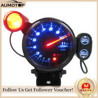 [MotorrTop] มิเตอร์วัดรอบเครื่องยนต์ มีไฟLED มาตรวัดรอบ ขนาด3.5นิ้ว 11000rpm