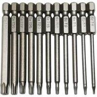 【cw】 Security Torx Bit Pieces 1/4 Inch Shank T6 T7 T10 T15 T20 T25 T27 T30 T40 3 Length Screwdriver Set 【hot】 !