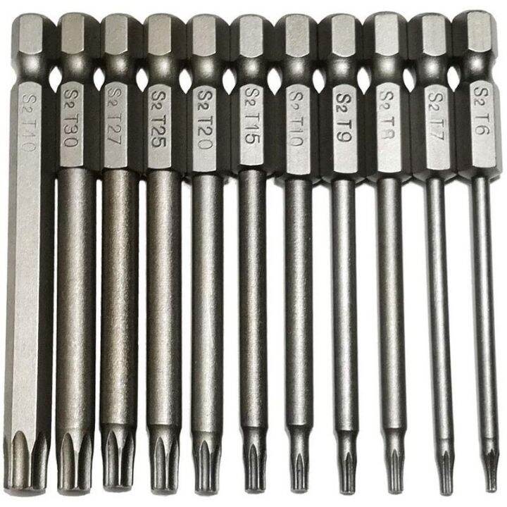 cw-security-torx-bit-pieces-1-4-inch-shank-t6-t7-t10-t15-t20-t25-t27-t30-t40-3-length-screwdriver-set-hot