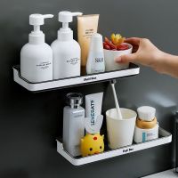 Removable Bathroom Shelf Storage Rack For Soap Shampoo Storage Drain Design Bathroom Decoration Accessories Housekeeper On Wall