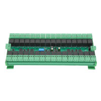 Expansion Board Relay Module 32 Channels RS485 Remote Control PLC Controller DIN Rail 12V