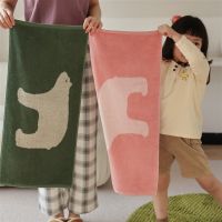 ¤❇ Soft Comfortable Face Towel For Kids Cute Polar Bear Patter Cotton Absorbent Towel Cotton Household Towel Baby Towels