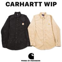 ♧Carhartt Carhartt Qiu Dong แจ็กเก็ตเสื้อคลุมแขนยาวแบบมีฮู๊ดแขนยาวสำหรับคู่รักชายและหญิงสีบริสุทธิ์แบบย้อนยุค