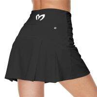 Women Sports Tennis Skirts Golf Skirt Fitness Shorts Short Quick Dry Sport Skort Pocket Yoga High Waist Athletic Running