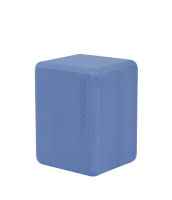 Manduka บล็อกโยคะรุ่น Recycled Foam Yoga Mini Block - Shade Blue (4" L x 4.5" W x 6" D)