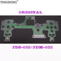 10 30 50 100ชิ้นสำหรับ Ps4 Jdm Jds 050 Jds-055จอยควบคุมเกม Jdm Jds 055 Jdm-055ปุ่มคีย์แพดริบบิ้นฟิล์มสายเคเบิลงอได้อะไหล่ LPX3763