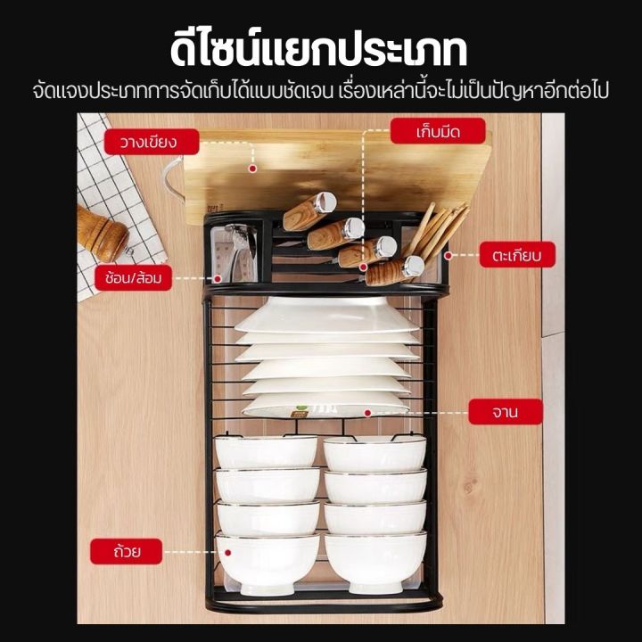 ชั้นวางจานห้องครัว-เพิ่มพื้นที่จัดเก็บในครัวของคุณมากขึ้น-มีให้เลือก-2-แบบด้วยกัน