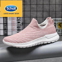 Scholl พัชเชอร์รองเท้าลำลองแฟชั่นสำหรับผู้หญิงรองเท้าโบ๊ทชูส์ของผู้หญิงรองเท้ากีฬารองเท้าสไตล์ลำลองรองเท้าผ้าใบสตรี Scholl รองเท้าลำลองสำหรับผู้หญิงกลางแจ้ง 40 41