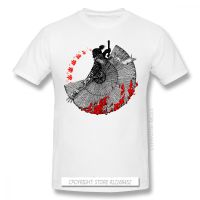 Shinobi T-Shirts Men Birthday Gifts Tee Crew Neck Cotton Sekiro Shadows Die Twice Wolf Sengoku Kuro Game Clothes Humor Tshirt