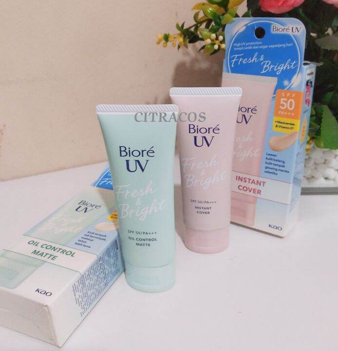 BIORE UV SPF 50 PA+++/Biore UV Fresh & Bright SPF 50 PA+++/Biore ...