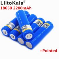 【100%-New】 18650 3.7V 2200 MAh Li-Po ชาร์จได้18650สำหรับรถยนต์/ของเล่น/ไฟฉาย