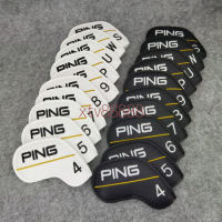 แบรนด์ New Golf Club Iron Headcover (4,5,6,7,8,9,P,U,W,S) กันน้ำสำหรับกอล์ฟคลับหัวเหล็กป้องกันกีฬากอล์ฟคลับอุปกรณ์เสริม