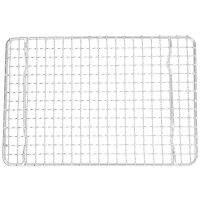 Bbq Meshes Stainless Steel 304 Barbecue Net BBQ Grill Mesh Rectangular Baking Tool with Foot Drainage Cake Drying Mesh Frame