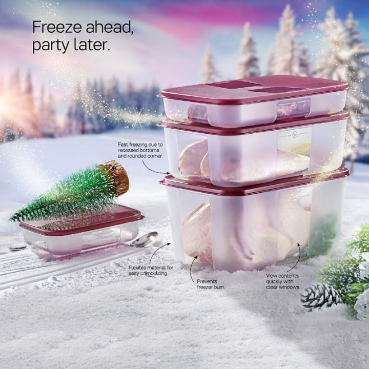 New tupperware Brand Freezer Mate food storage set